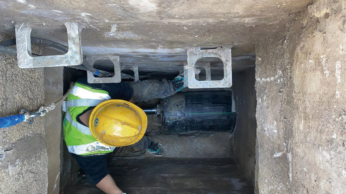 八步HDPE短管内衬法